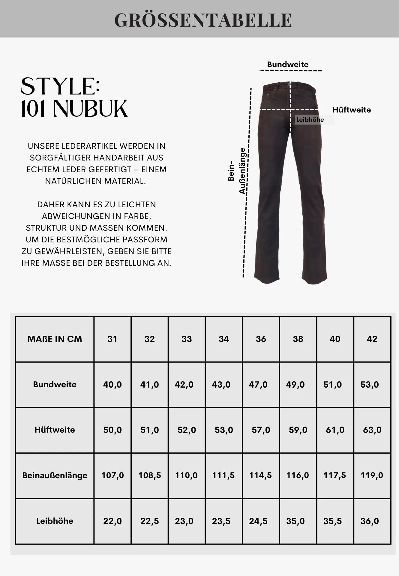 Bono nubuck