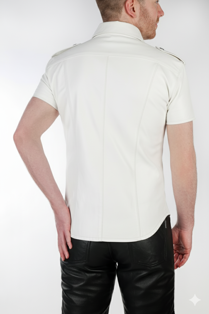 Police Shirt Short Sleeve