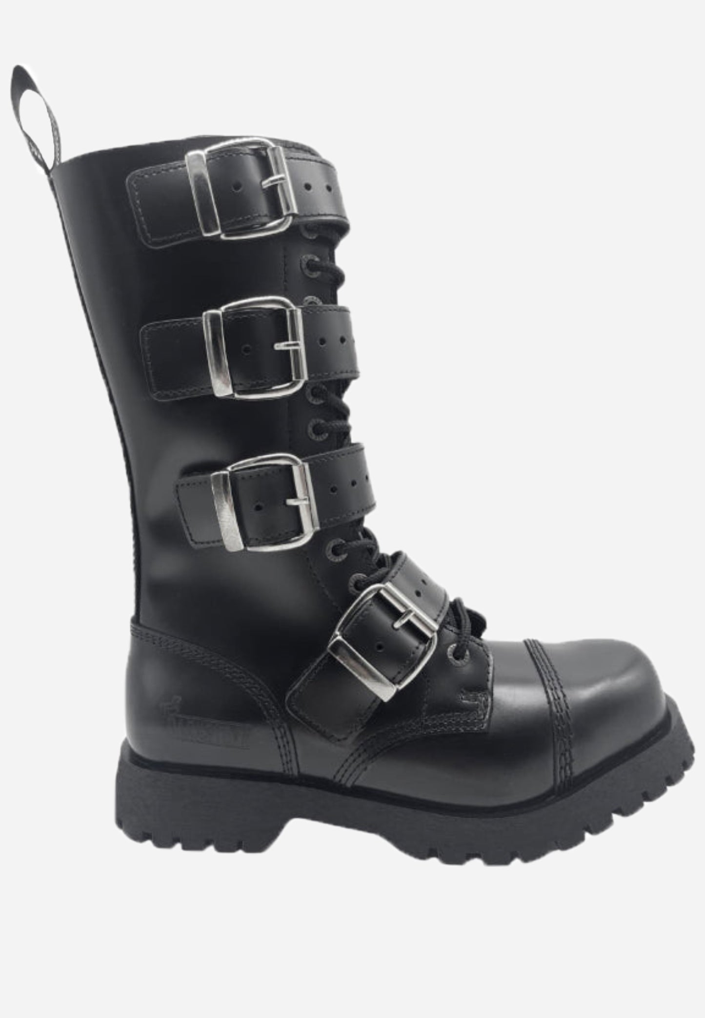 14 EYE RANGER BOOTS BLACK ZIP