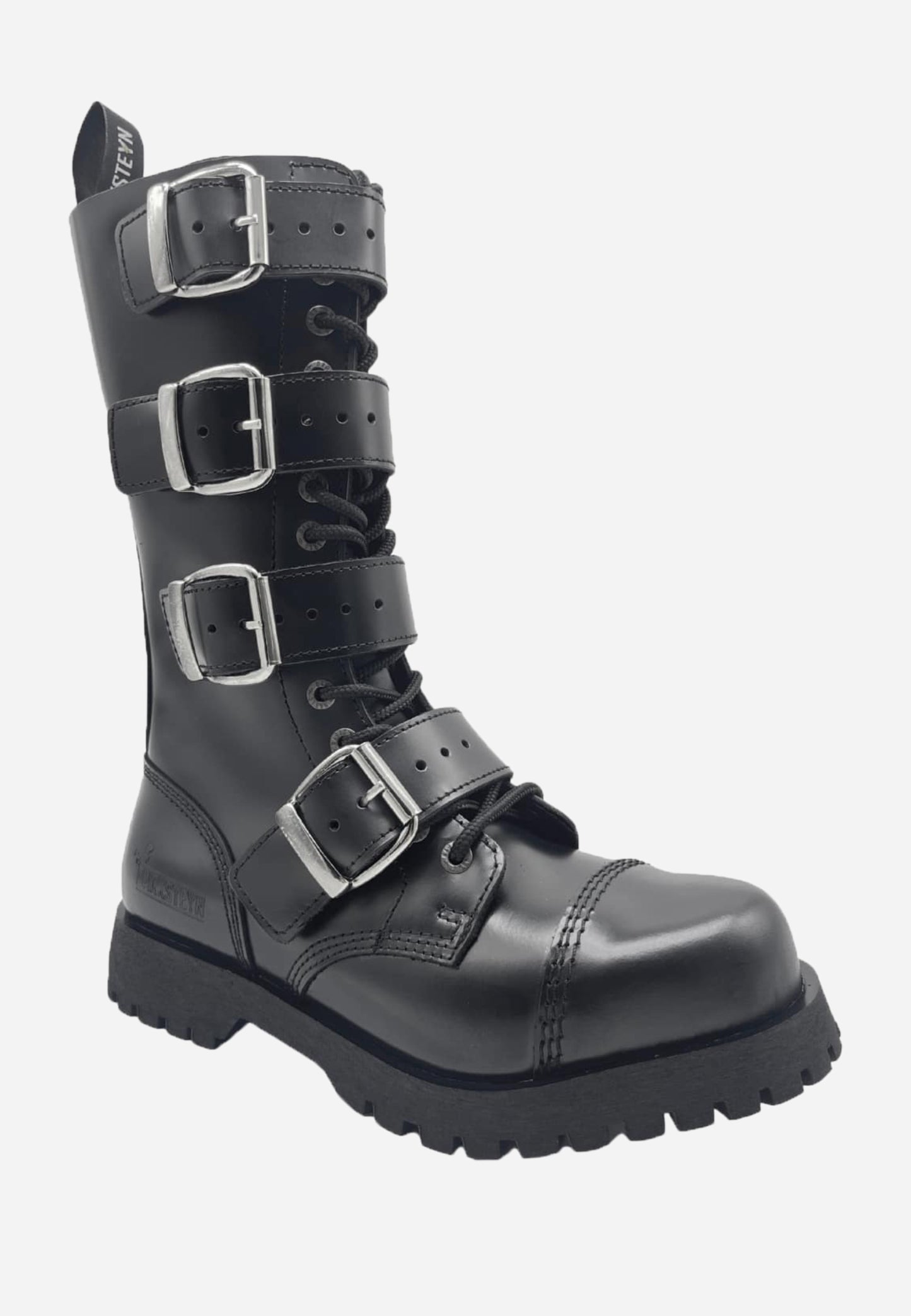 14 EYE RANGER BOOTS BLACK ZIP