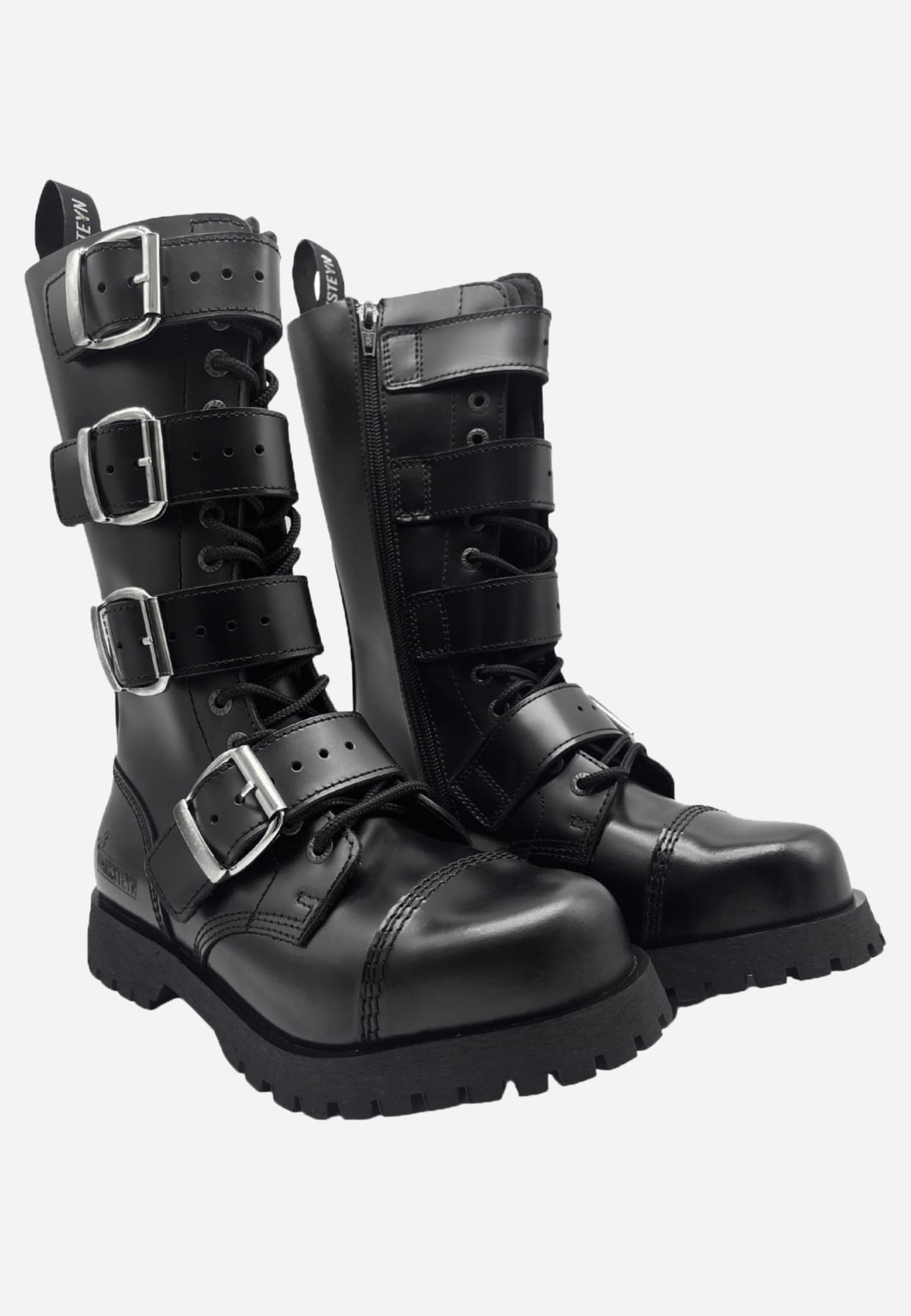 14 EYE RANGER BOOTS BLACK ZIP