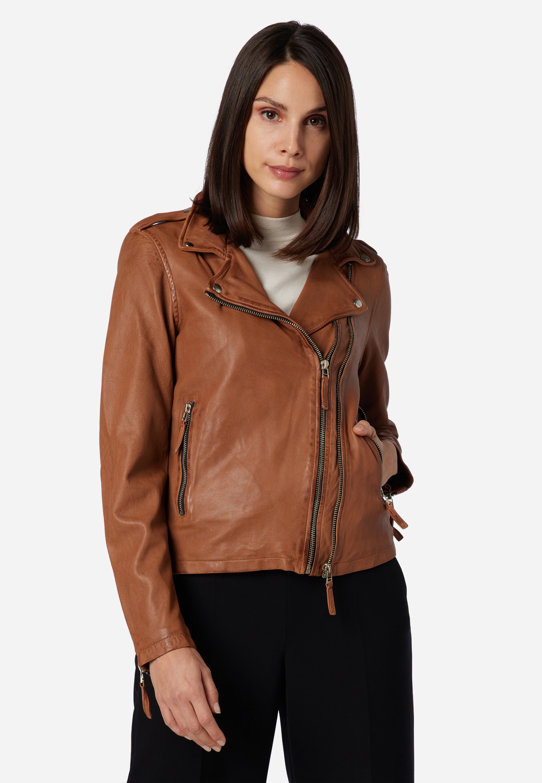Damen Lederjacke Foxy – Leather Dealer - Main Image