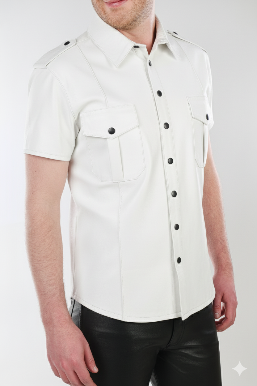 Police Shirt Short Sleeve